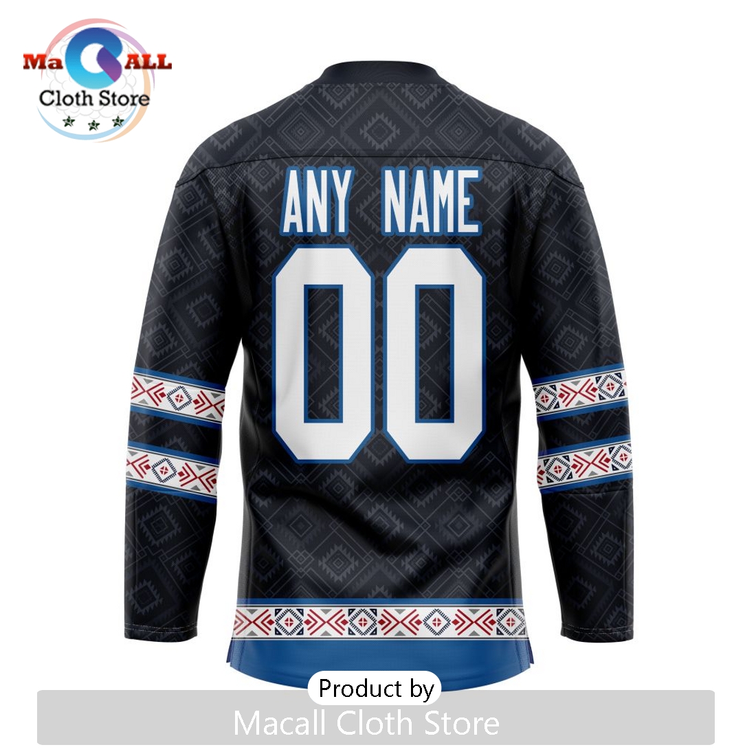 NHL Winnipeg Jets Custom Native Nike Hockey Jersey