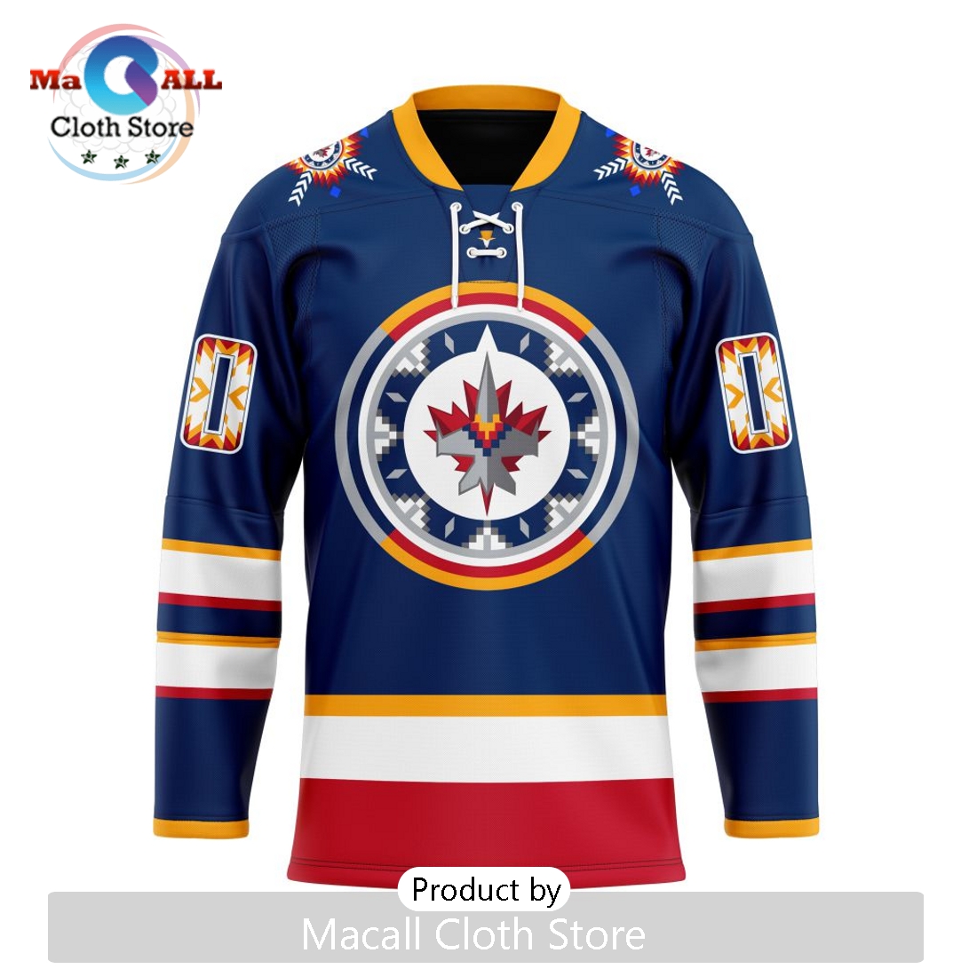 NHL Winnipeg Jets WASAC Specialty 2024 Hockey Jersey