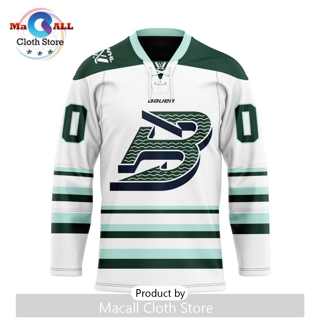 PWHL Boston Fleet Custom Away Lace Hockey Jersey