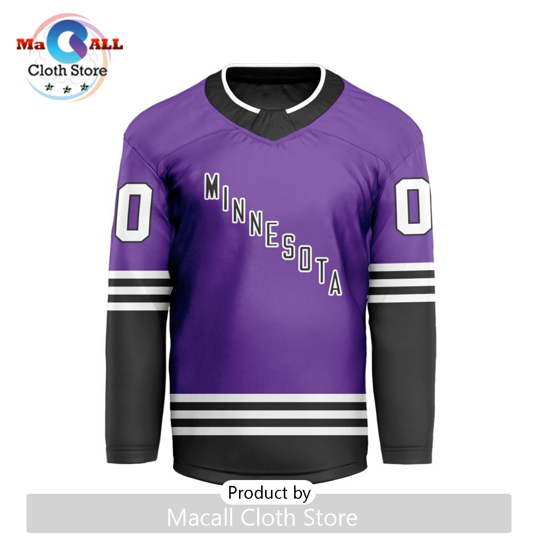 PWHL Minnesota Frost Custom Home V-shaped Hockey Jersey