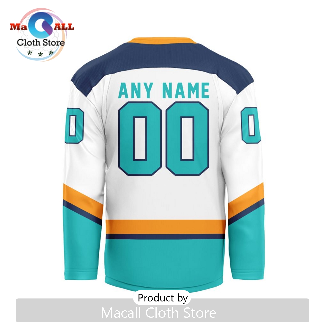PWHL New York Sirens Custom 2024-2025 Away V-shaped Hockey Jersey