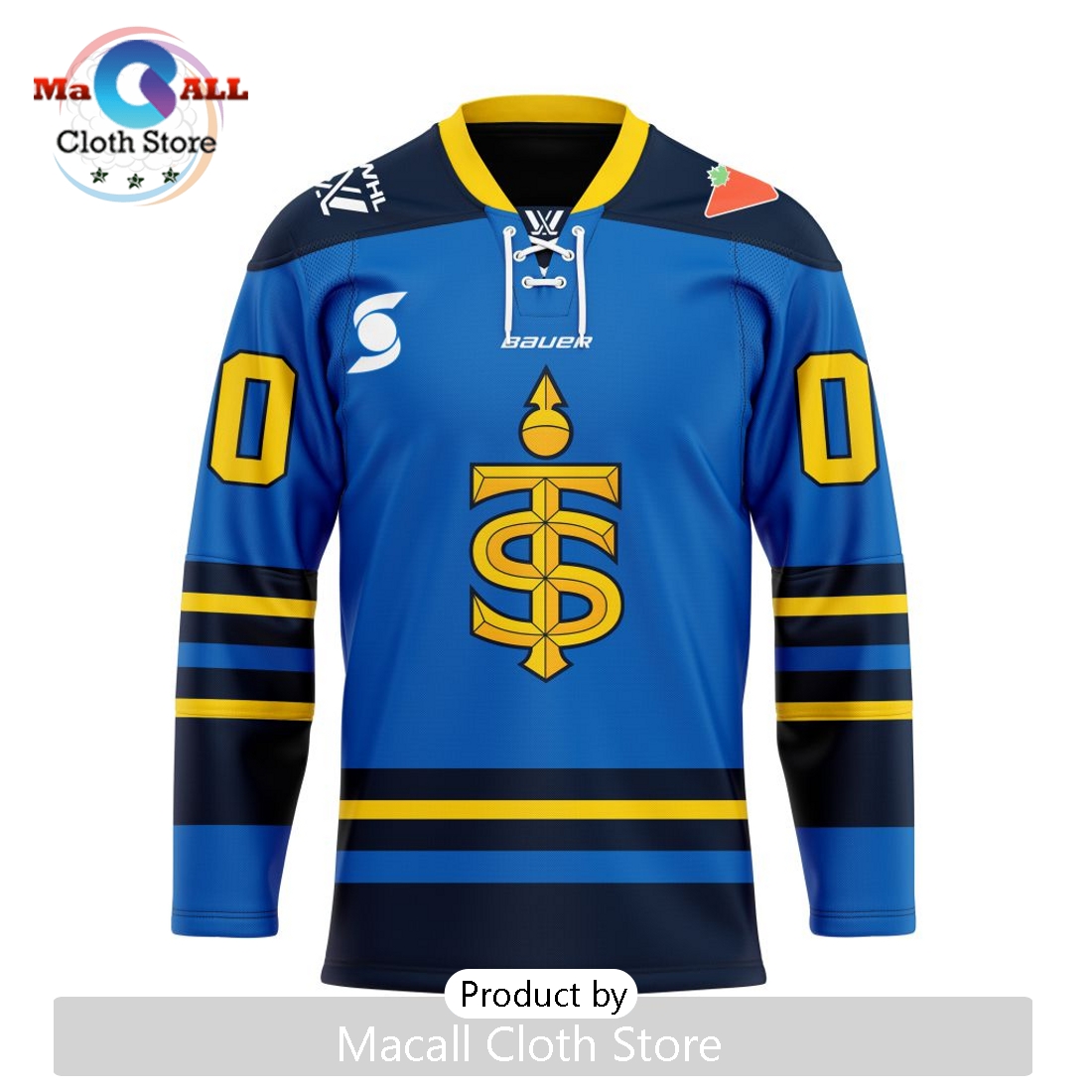 PWHL Toronto Sceptres Custom Home Lace Hockey Jersey