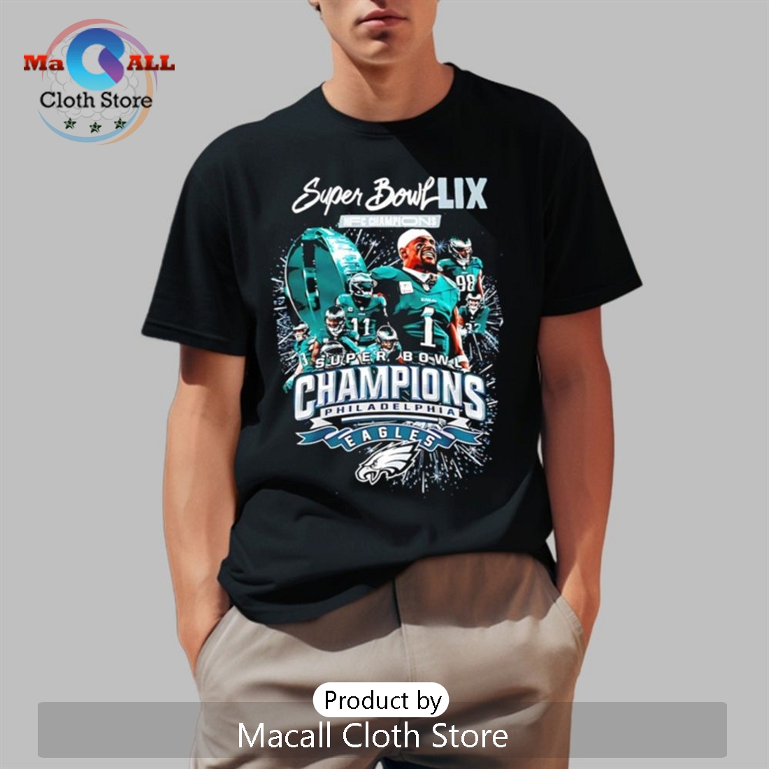 2025 Super Bowl Philadelphia Eagles T-Shirt