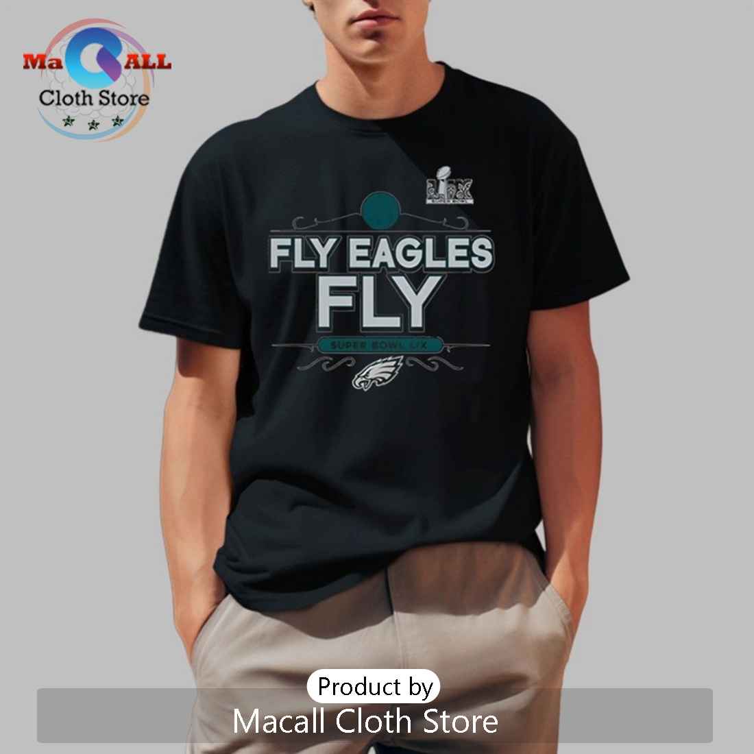 Philadelphia Eagles 2025 Fly Eagles Fly T-Shirt