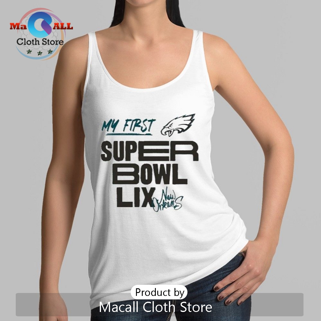 Philadelphia Eagles My First Super Bowl LIX New Orleans T-Shirt