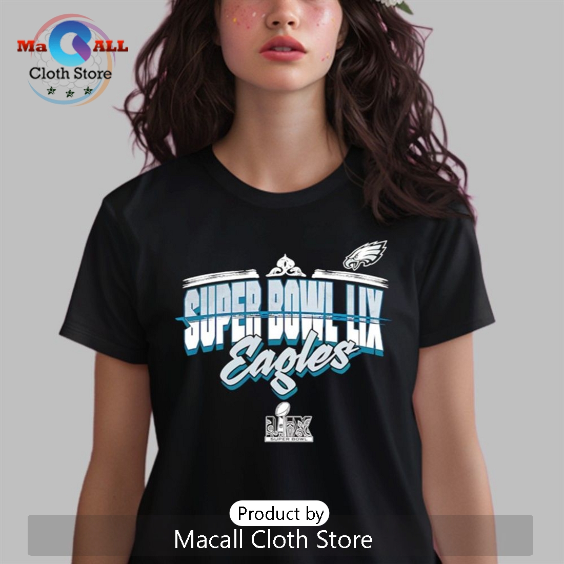 Philadelphia Eagles Super Bowl LIX 2025 T-Shirt