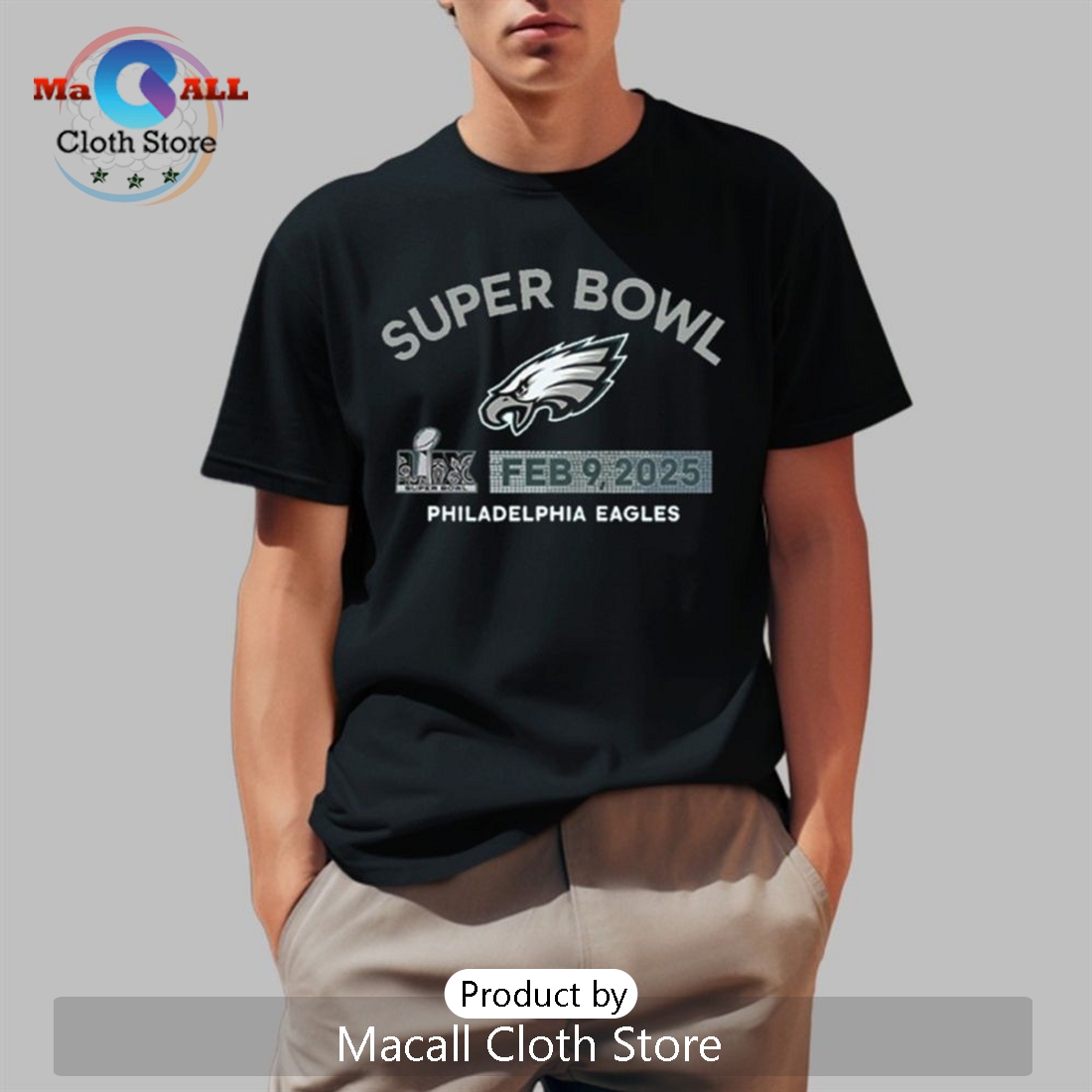 Philadelphia Eagles Super Bowl LIX Feb 9 2025 T-Shirt
