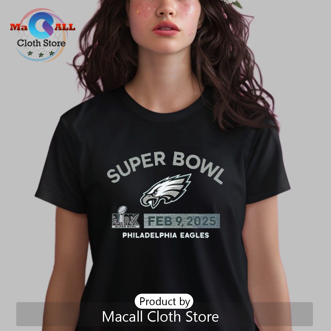 Philadelphia Eagles Super Bowl LIX Feb 9 2025 T-Shirt