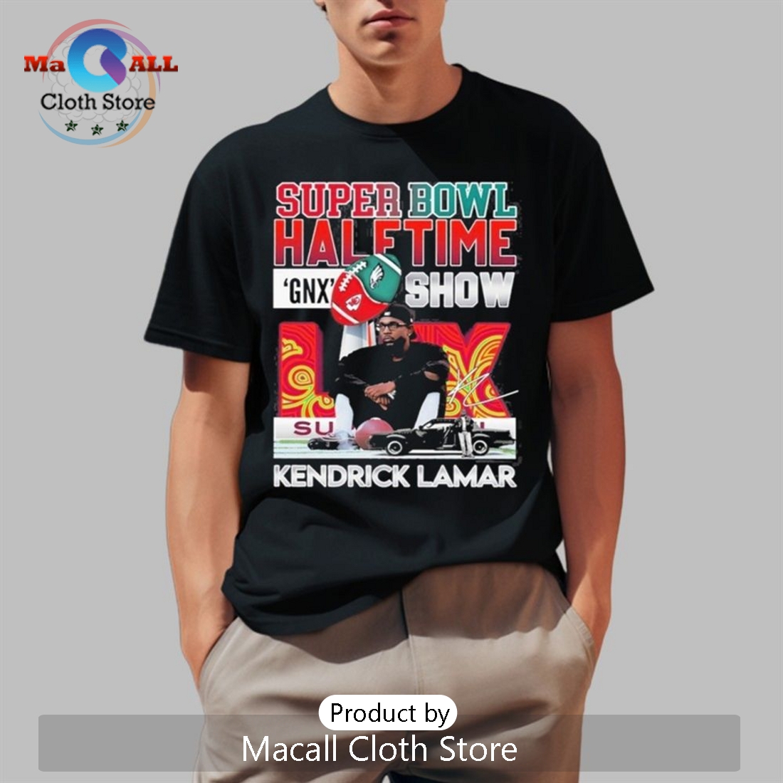 Super Bowl Halftime Show Kendrick Lamar Limited T-Shirt