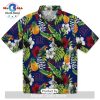 Custom New York Giants Botanical Theme Hawaiian Shirt