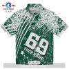 Custom New Orleans Saints Surfing Skeleton Hawaiian Shirt