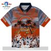Personalized Carolina Panthers Surfing Skeleton Hawaiian Shirt