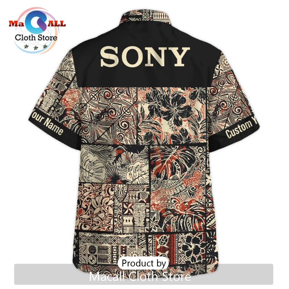 Sony Hibiscus And Tribal Element Photography Summer Hawaiian Shirt Sony Hibiscus And Tribal Element Photography Summer Hawaiian Shirt
