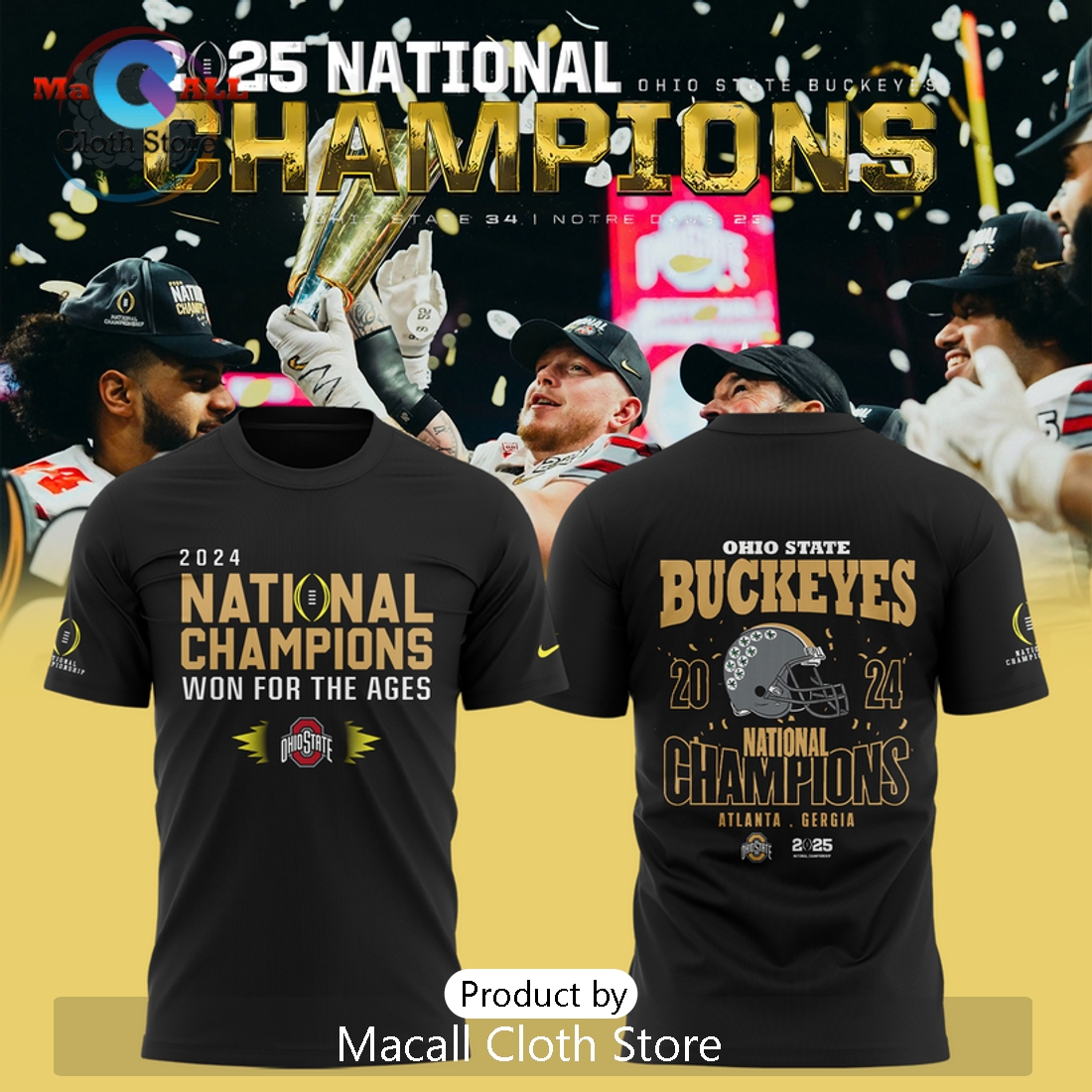 2025 Ohio State Buckeyes National Champions Shirt