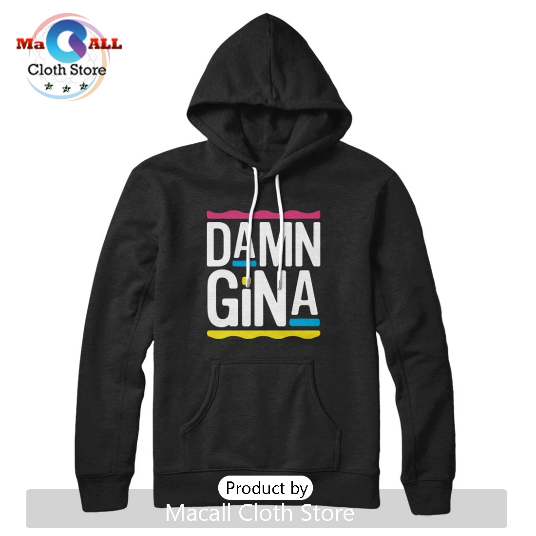 Damn Gina Classic Hoodie