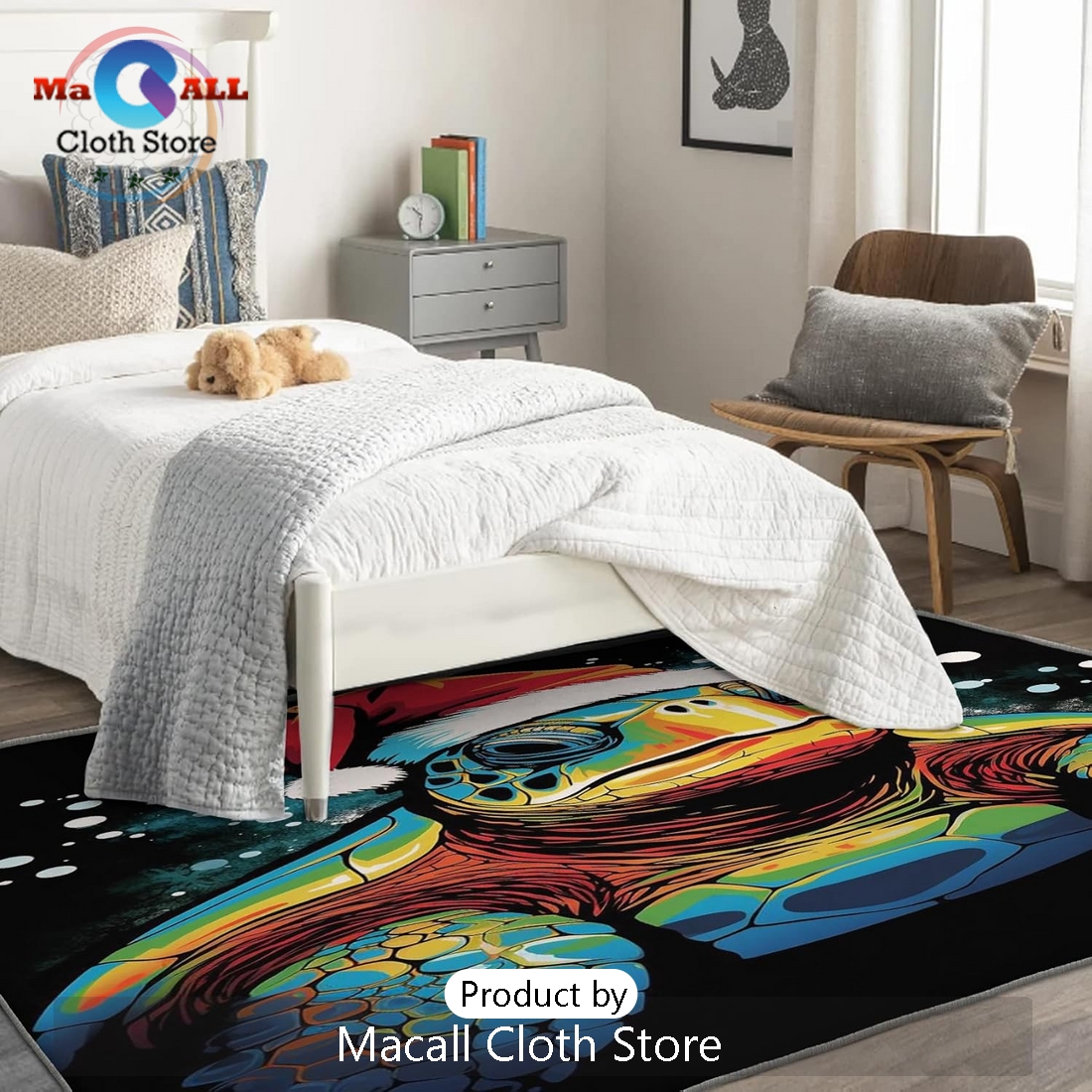 Sea Turtle Rug & Home Décor