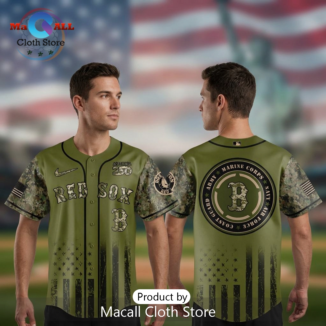 Boston Red Sox Military Appreciation 2026 Limited Edition Baseball Jersey Boston Red Sox Military Appreciation 2026 Limited Edition Baseball Jersey