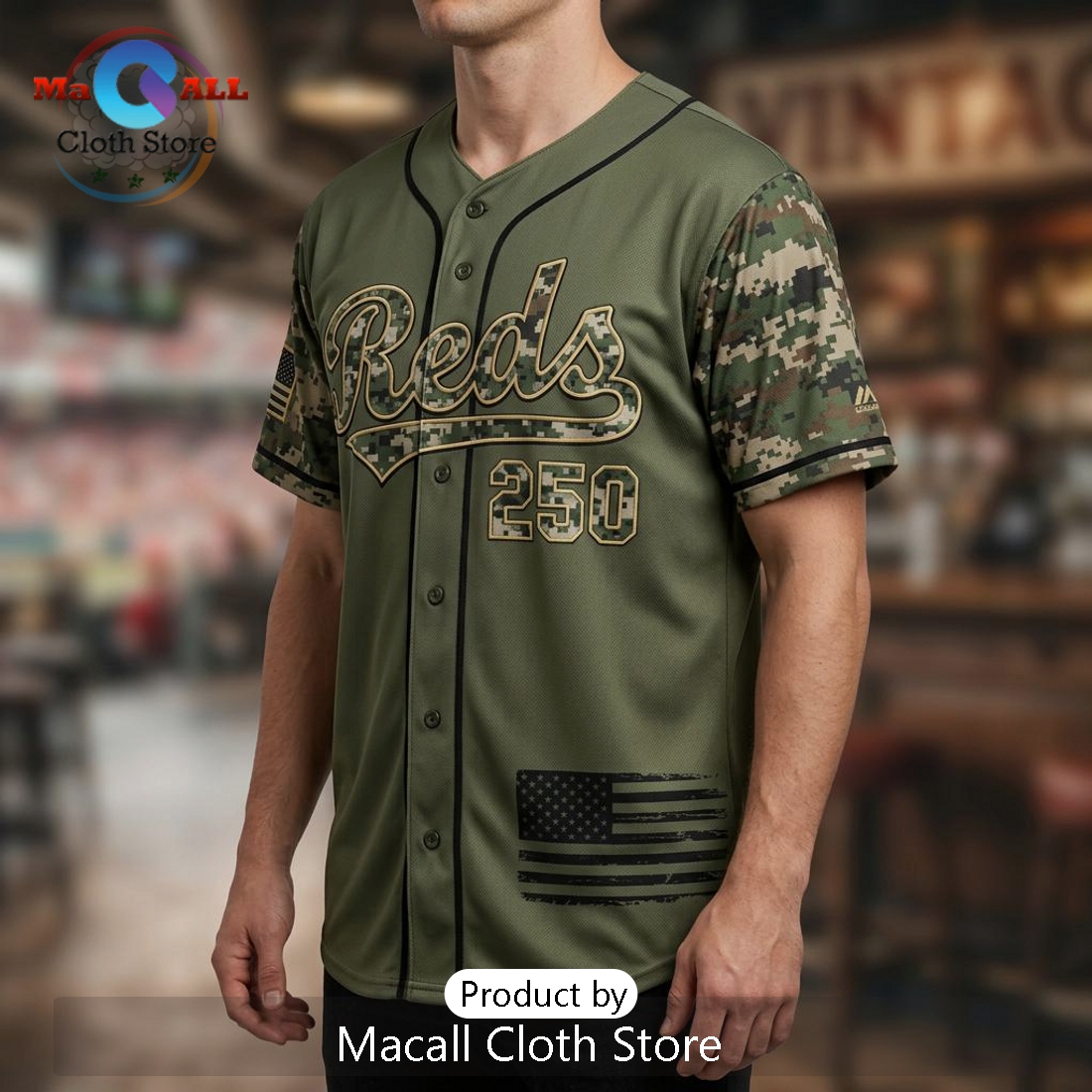 Cincinnati Reds Military Appreciation 2026 Limited Edition Jersey Cincinnati Reds Military Appreciation 2026 Limited Edition Jersey
