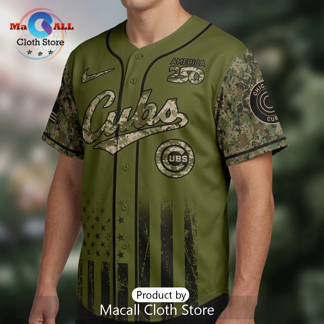 Chicago Cubs Military Appreciation 2026 Limited Edition Baseball Jersey Chicago Cubs Military Appreciation 2026 Limited Edition Baseball Jersey