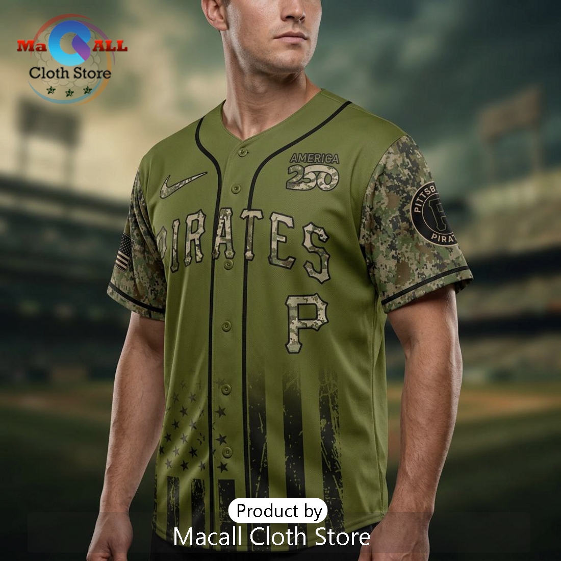 Pittsburgh Pirates Military Appreciation 2026 Limited Edition Baseball Jersey Pittsburgh Pirates Military Appreciation 2026 Limited Edition Baseball Jersey