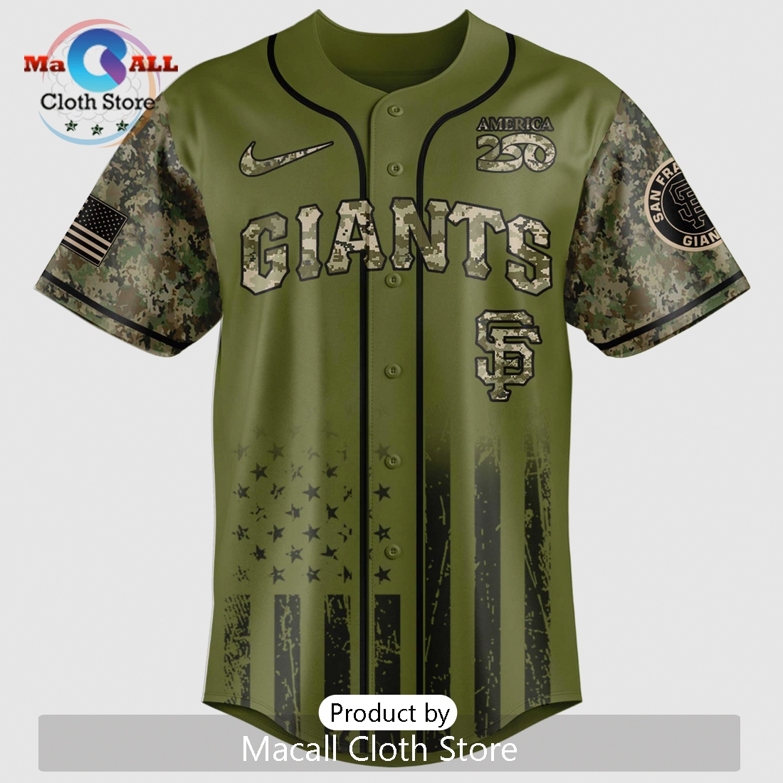 San Francisco Giants Military Appreciation 2026 Limited Edition Jersey