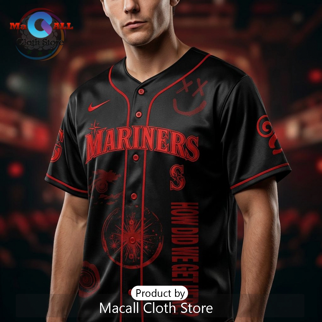 Louis Tomlinson Mariners World Tour 2026 Baseball Jersey Louis Tomlinson Mariners World Tour 2026 Baseball Jersey