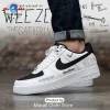 Weezer The Gathering Personalized Custom Name Air Force 1