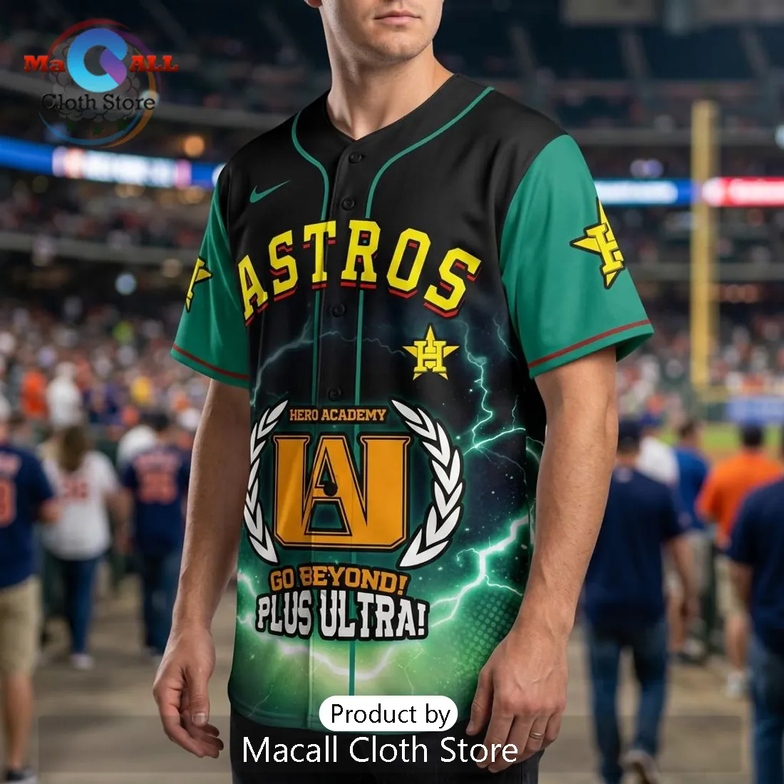 Houston Astros My Hero Academia Theme Night Anime Baseball Jersey Houston Astros My Hero Academia Theme Night Anime Baseball Jersey