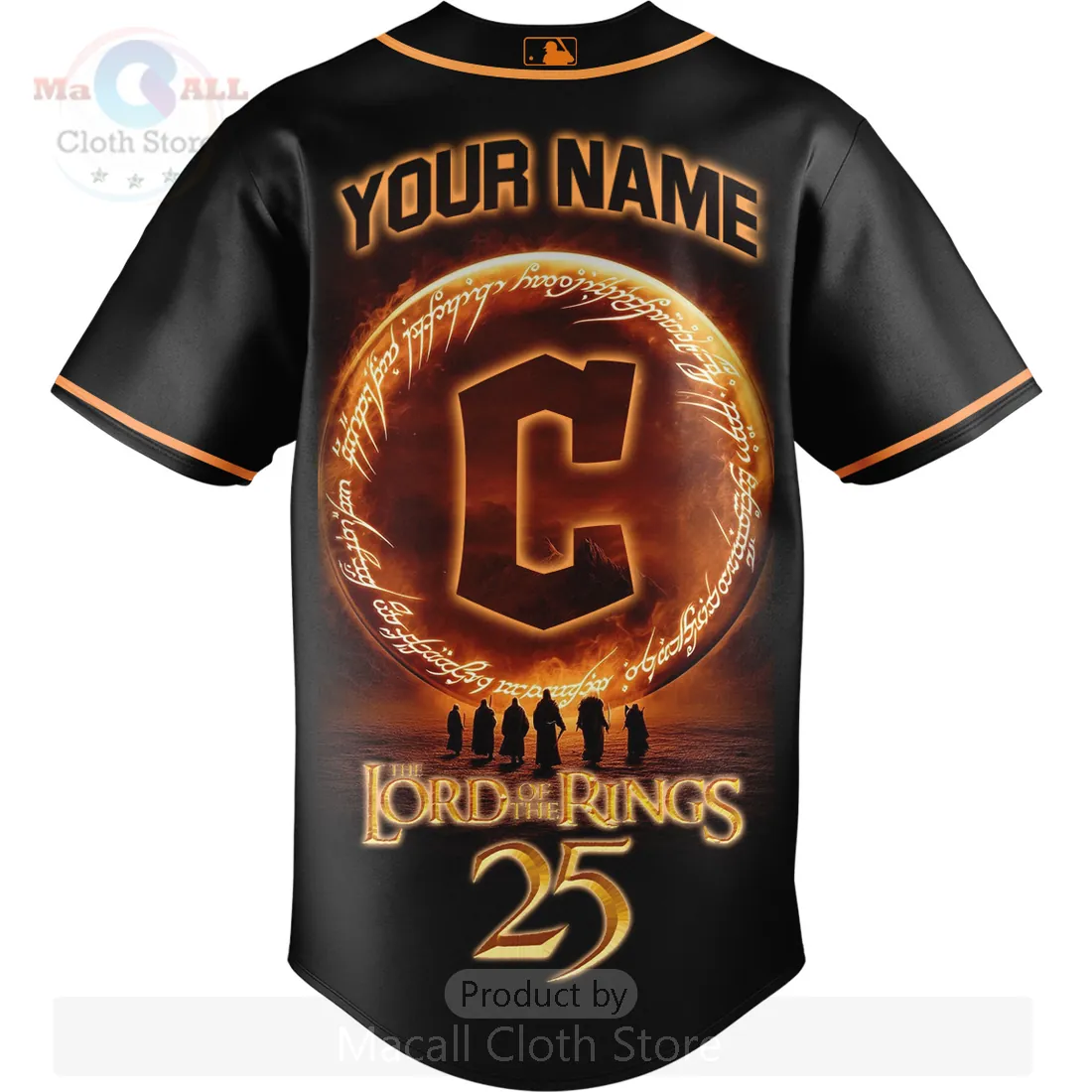 Cleveland Guardians Lord of the Rings 2026 Custom Baseball Jersey Cleveland Guardians Lord of the Rings 2026 Custom Baseball Jersey