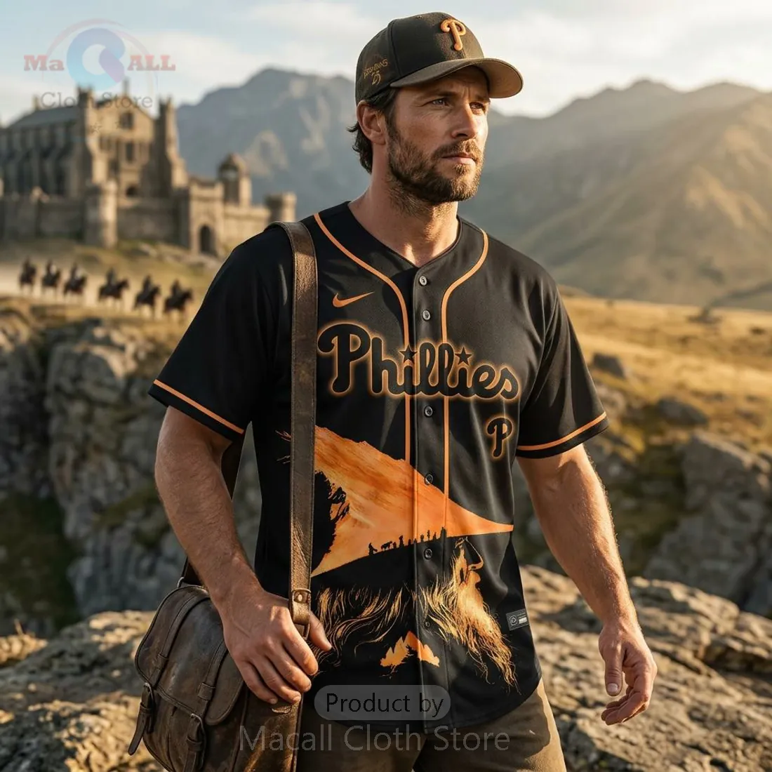 Phillies Lord Of The Rings 25th Anniversary Custom Baseball Jersey Phillies Lord Of The Rings 25th Anniversary Custom Baseball Jersey