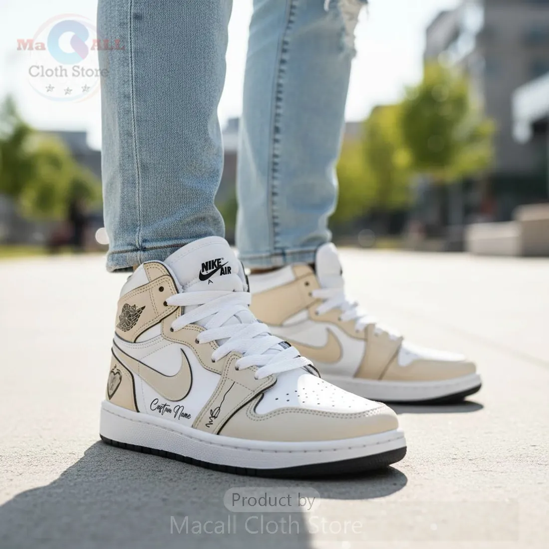 Madison Beer The Locket Tour Custom Personalized High-Top Sneakers