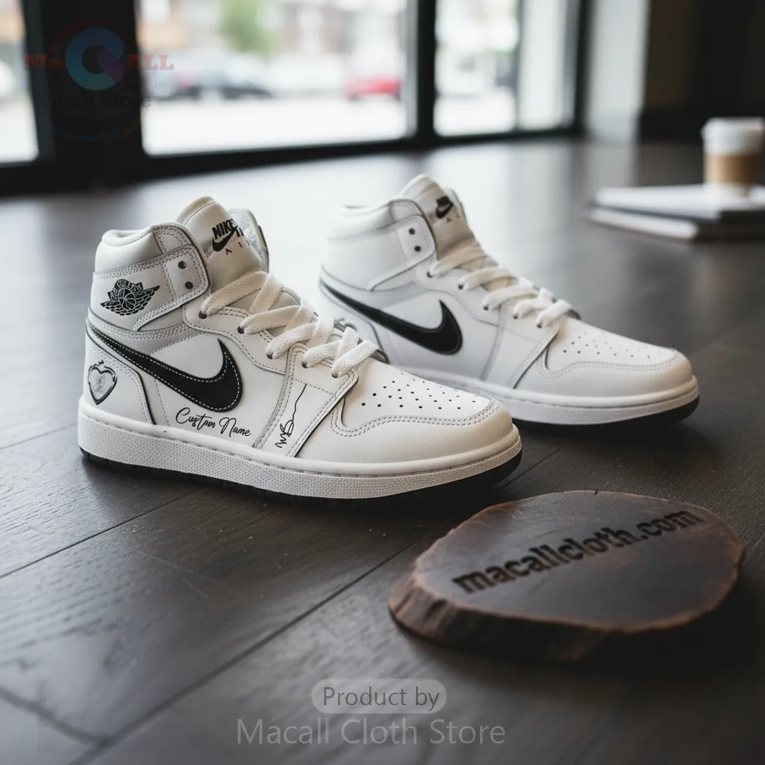 Madison Beer The Locket Tour Custom Name High-Top Sneakers