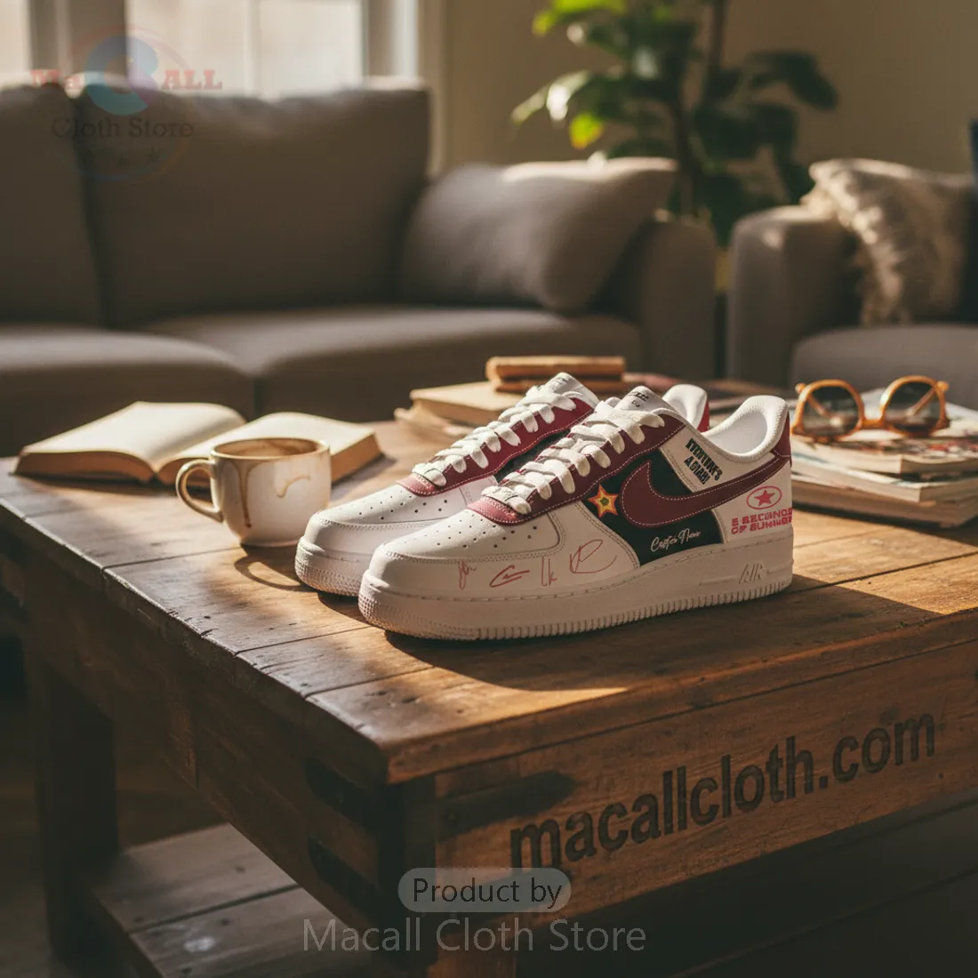 5 Seconds of Summer Everyone's A Star Tour Custom Air Force 1 Shoes