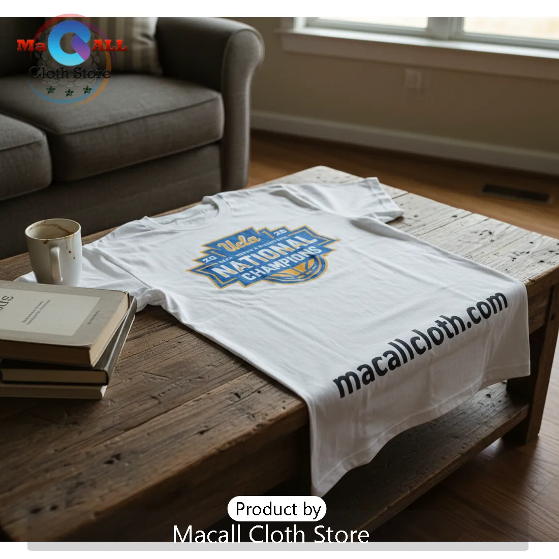 UCLA Women's Basketball 2026 National Champions Commemorative T-Shirt