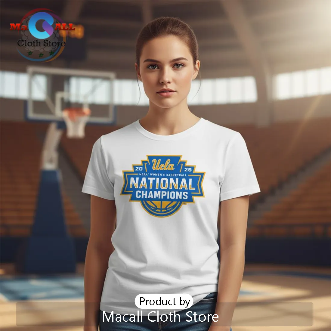 UCLA Women’s Basketball 2026 National Champions Commemorative T-Shirt