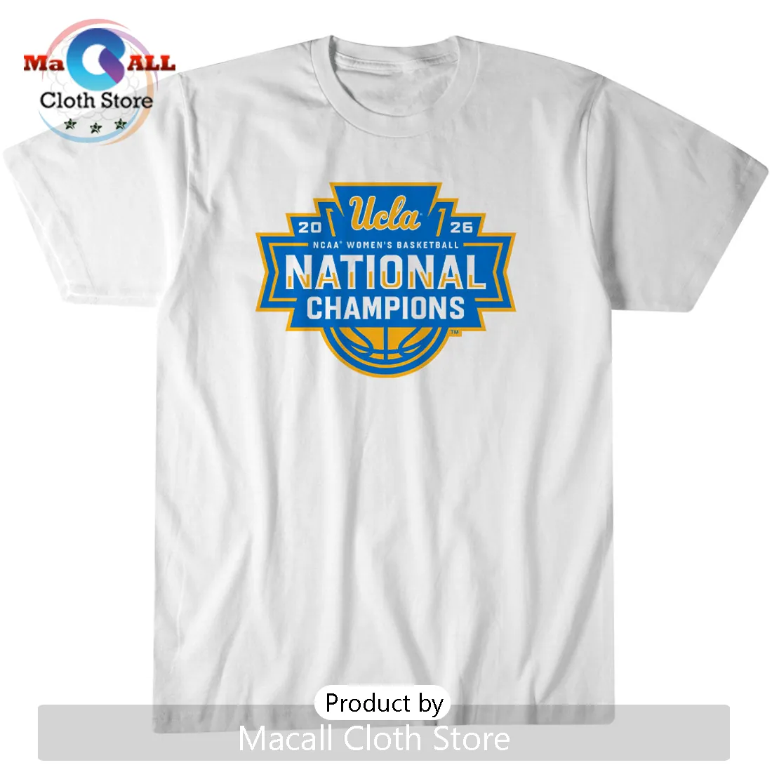 UCLA Women’s Basketball 2026 National Champions Commemorative T-Shirt