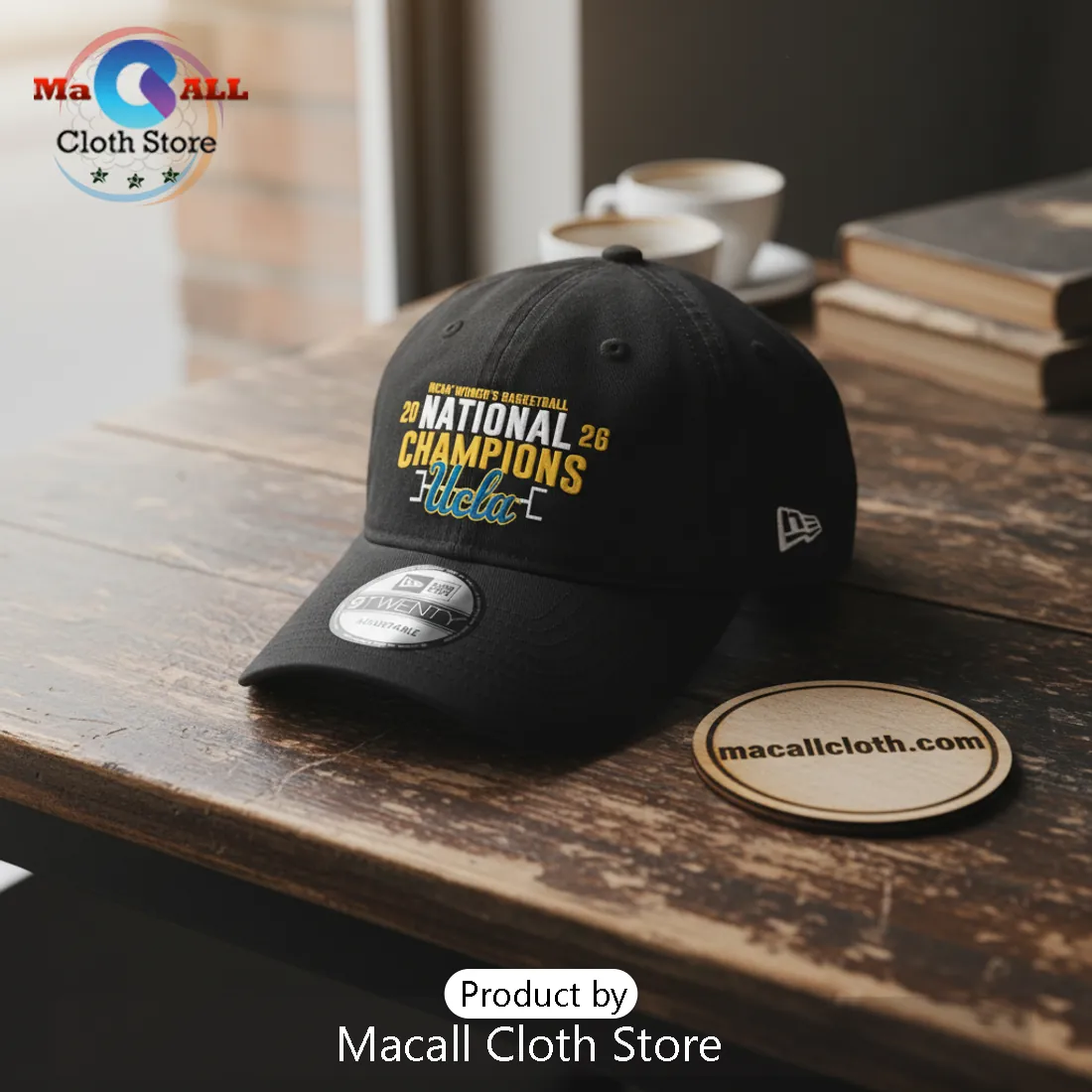 UCLA 2026 NCAA Women's Basketball National Champions Commemorative Hat