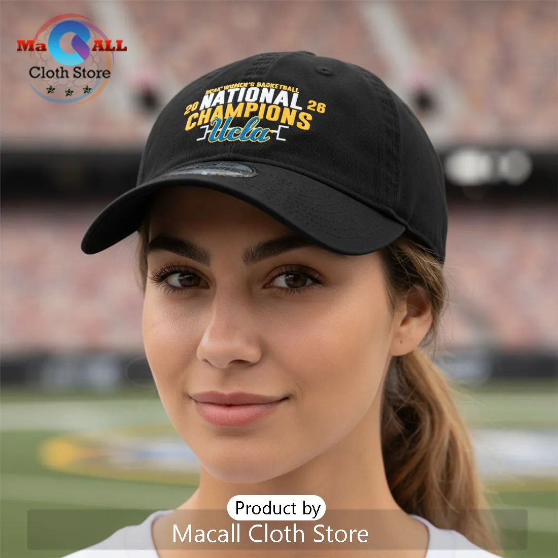 UCLA 2026 NCAA Women’s Basketball National Champions Commemorative Hat