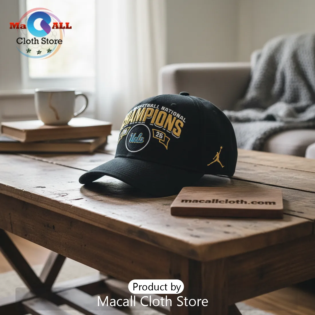 UCLA 2026 NCAA Basketball National Champions Jordan Brand Commemorative Cap