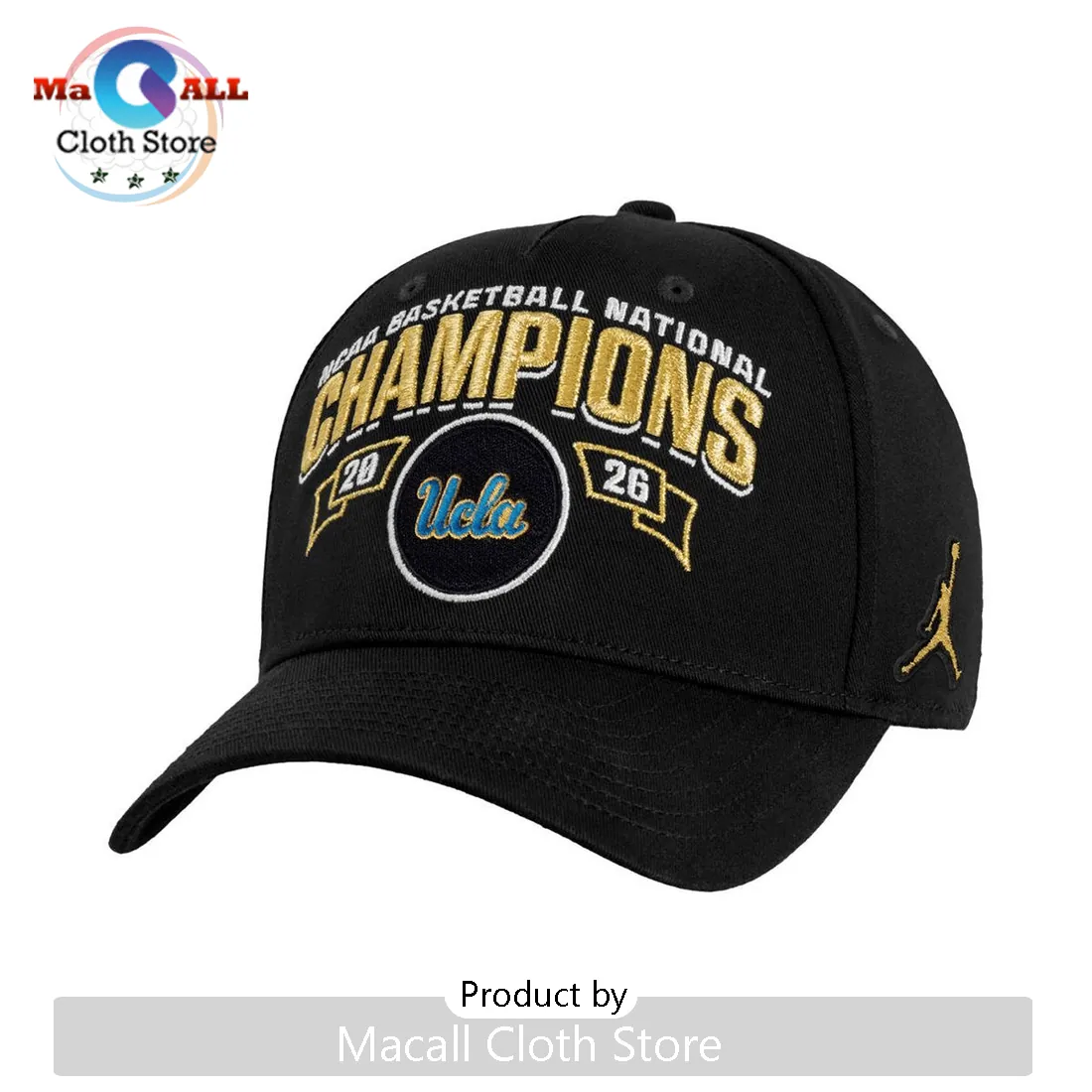 UCLA 2026 NCAA Basketball National Champions Jordan Brand Commemorative Cap