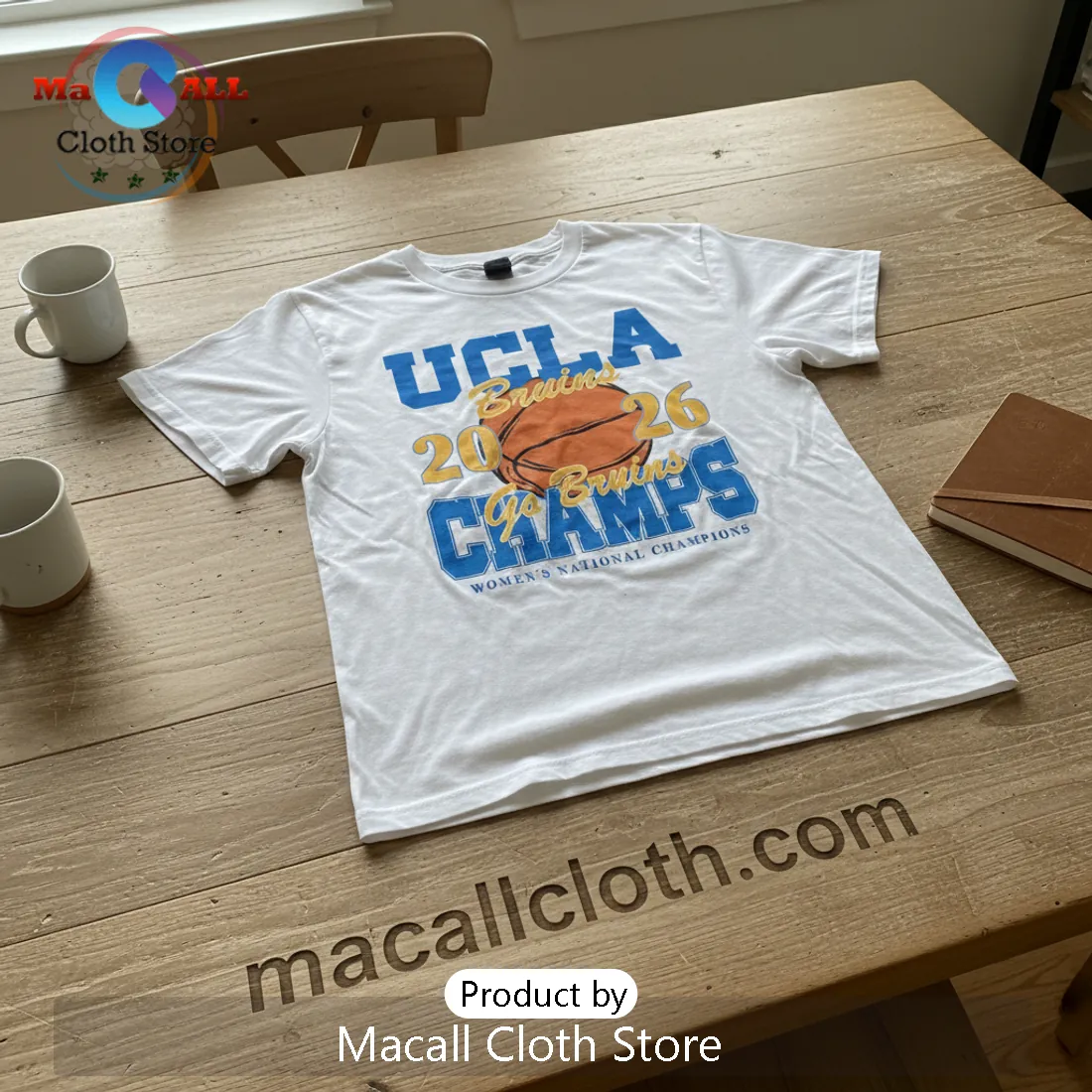 UCLA Bruins 2026 Women's Basketball National Champions Fan Tee