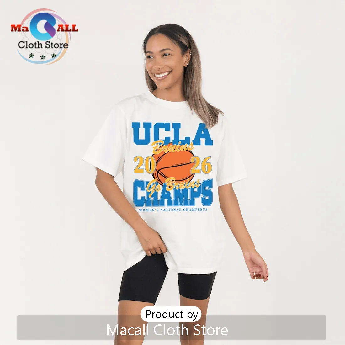 UCLA Bruins 2026 Women’s Basketball National Champions Fan Tee