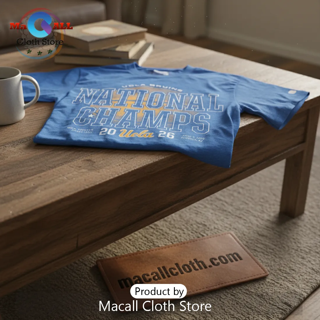 UCLA Bruins Women's Basketball 2026 National Champs Commemorative T-Shirt