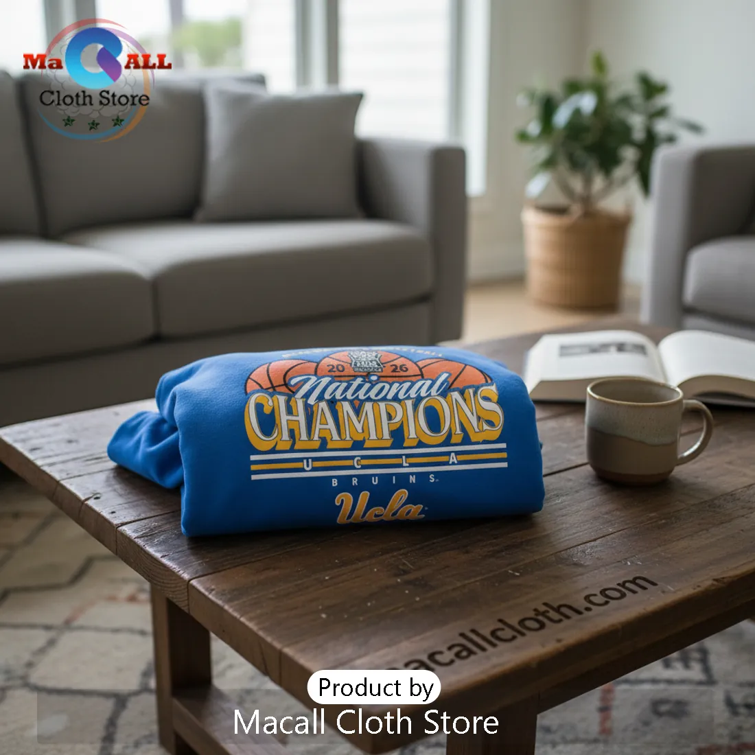 UCLA Bruins Women's Basketball 2026 National Champions Final Four Sweatshirt