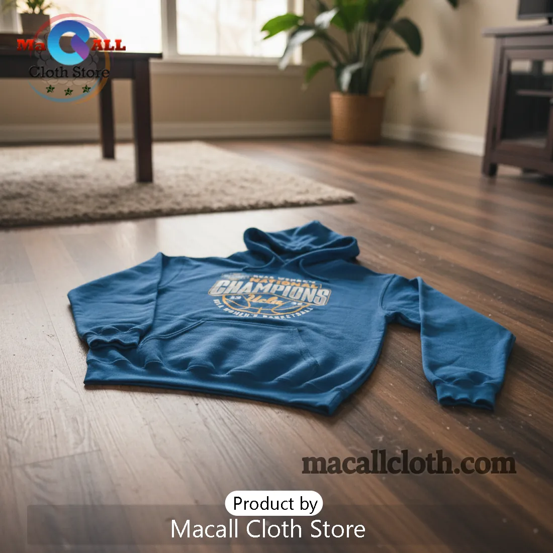 UCLA Women's Basketball 2026 National Champions Commemorative Hoodie