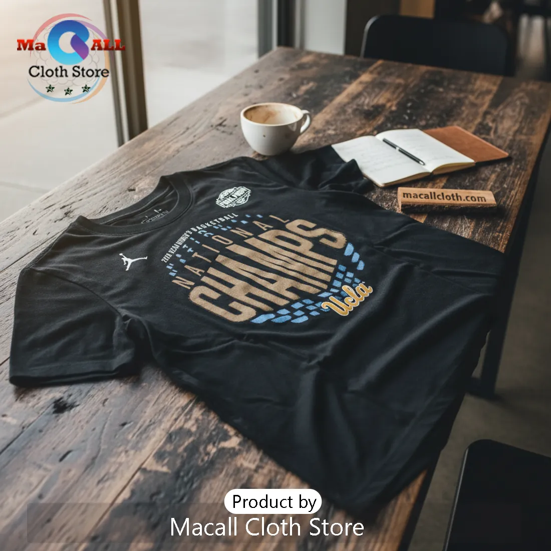 UCLA 2026 NCAA Women's Basketball National Champs Jordan Fan T-Shirt