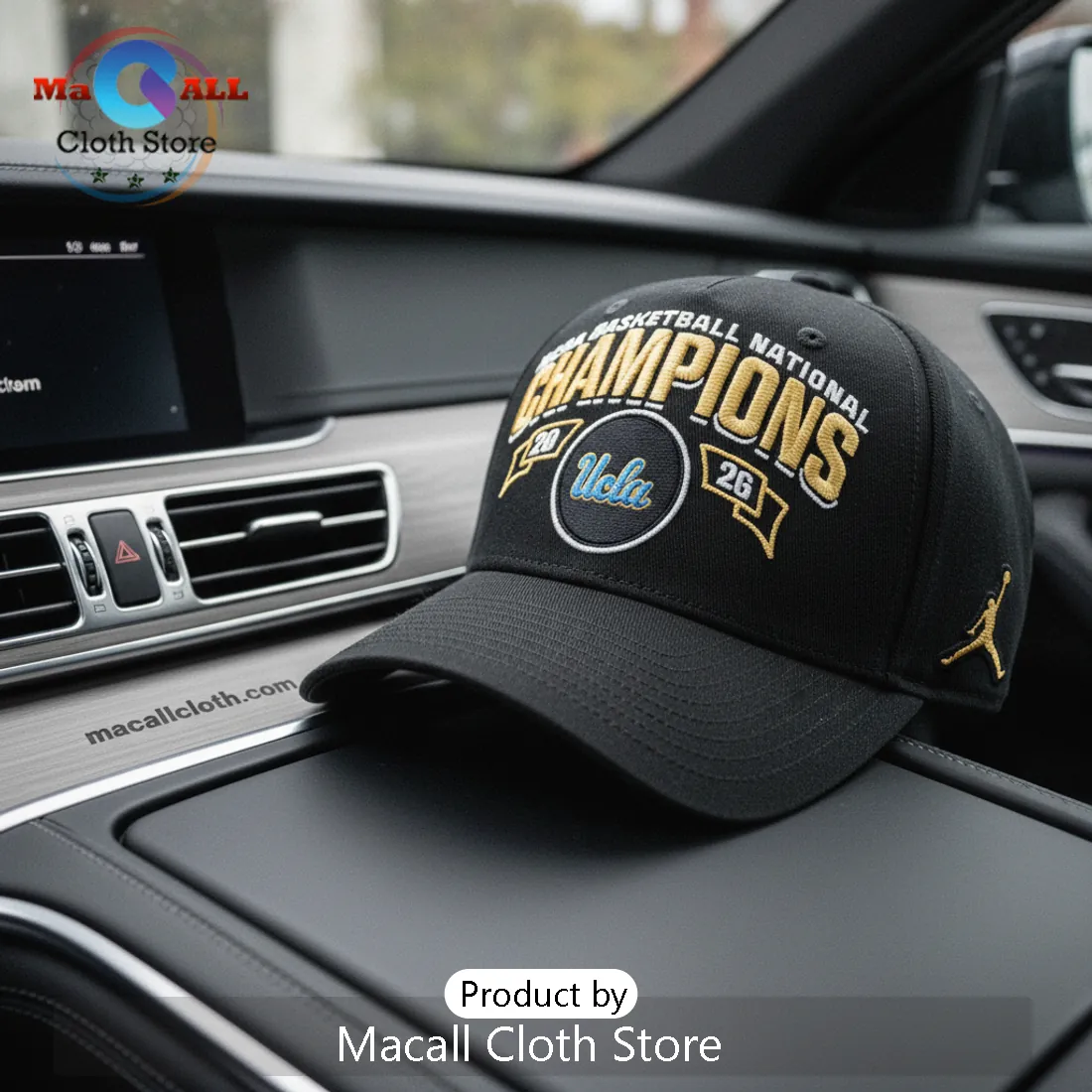 UCLA Jordan NCAA Basketball National Champions 2026 Commemorative Hat