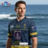 Geelong Cats AFL Australian Navy 125th Anniversary Commemorative Jersey