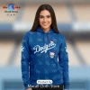 Dodgers Hello Kitty Night MLB World Champions Grey Fan Hoodie