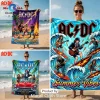 Black Sabbath Summer Vibes Surfing Cartoon Band Premium Beach Towel